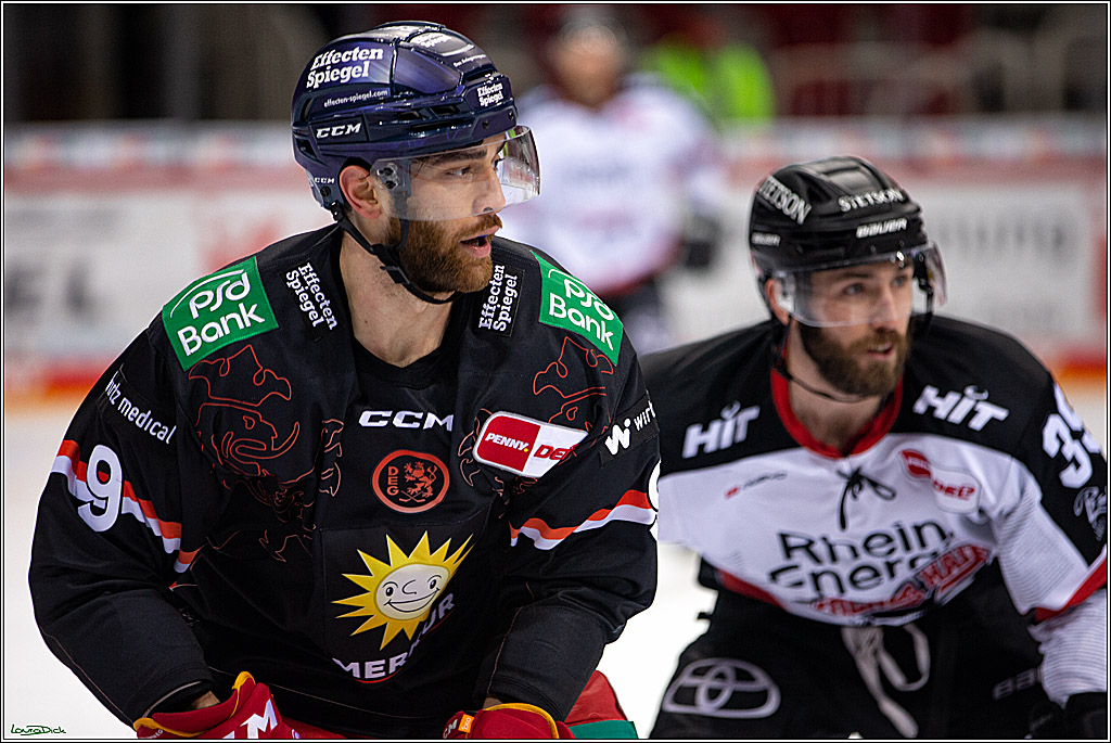 PENNY DEL; Duesseldorfer EG- Koelner Haie; Duesseldorf, 23.01.2022
